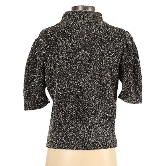 Kate Spade New York Metallic Cropped Sweater EUC Size S - Picture 1 of 2